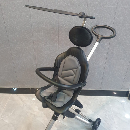 Baby Stroller, Foldable Four-Wheeled Child Stroller With Sun Shade
