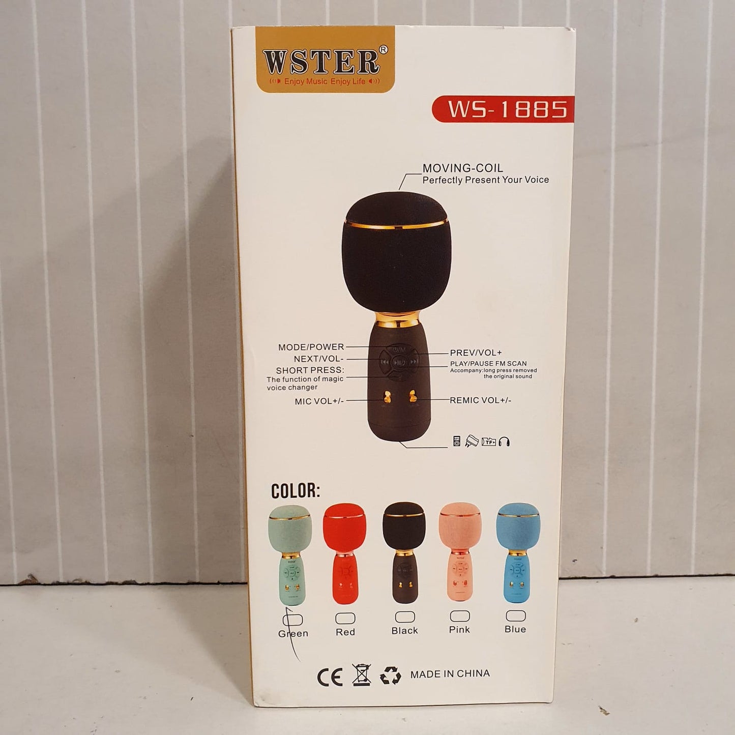 Karaoke Wireless Microphone Speaker Voice changer 51130