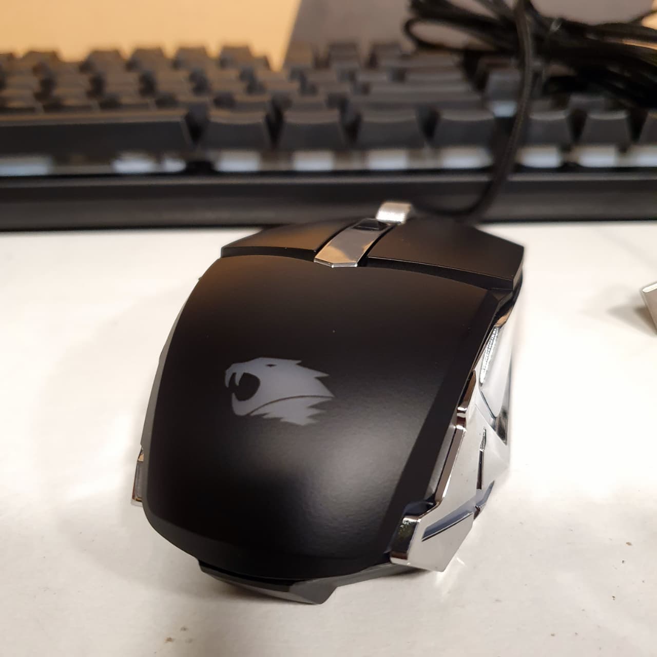 IbuyPower RGB Gaming Keyboard and Mouse, 42450