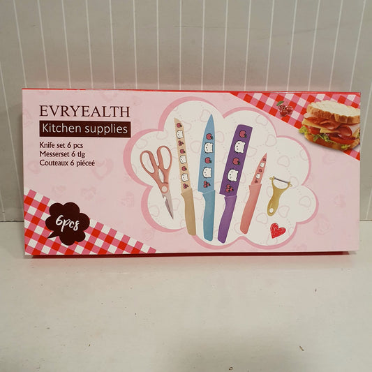 Evryealth Kitchen Supplies 6 pcs set 33743