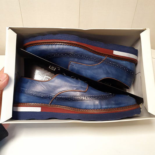 Medicated Orthopedic Leather Shoes Turkish Art#0030