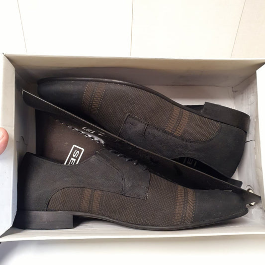 Hand Made Leather Shoes Sepals Turkey Art # 0032