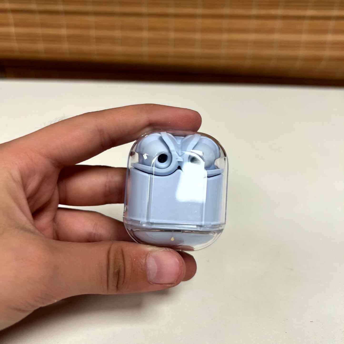 Blue Airpods
