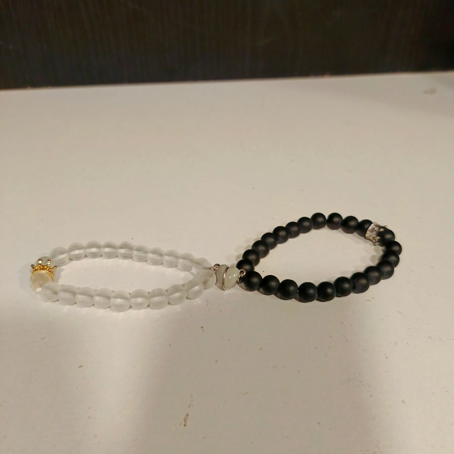 Hand Band Black White , King Style Gold Silver