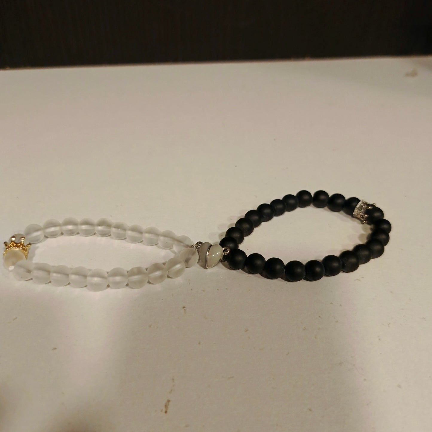 Hand Band Black White , King Style Gold Silver