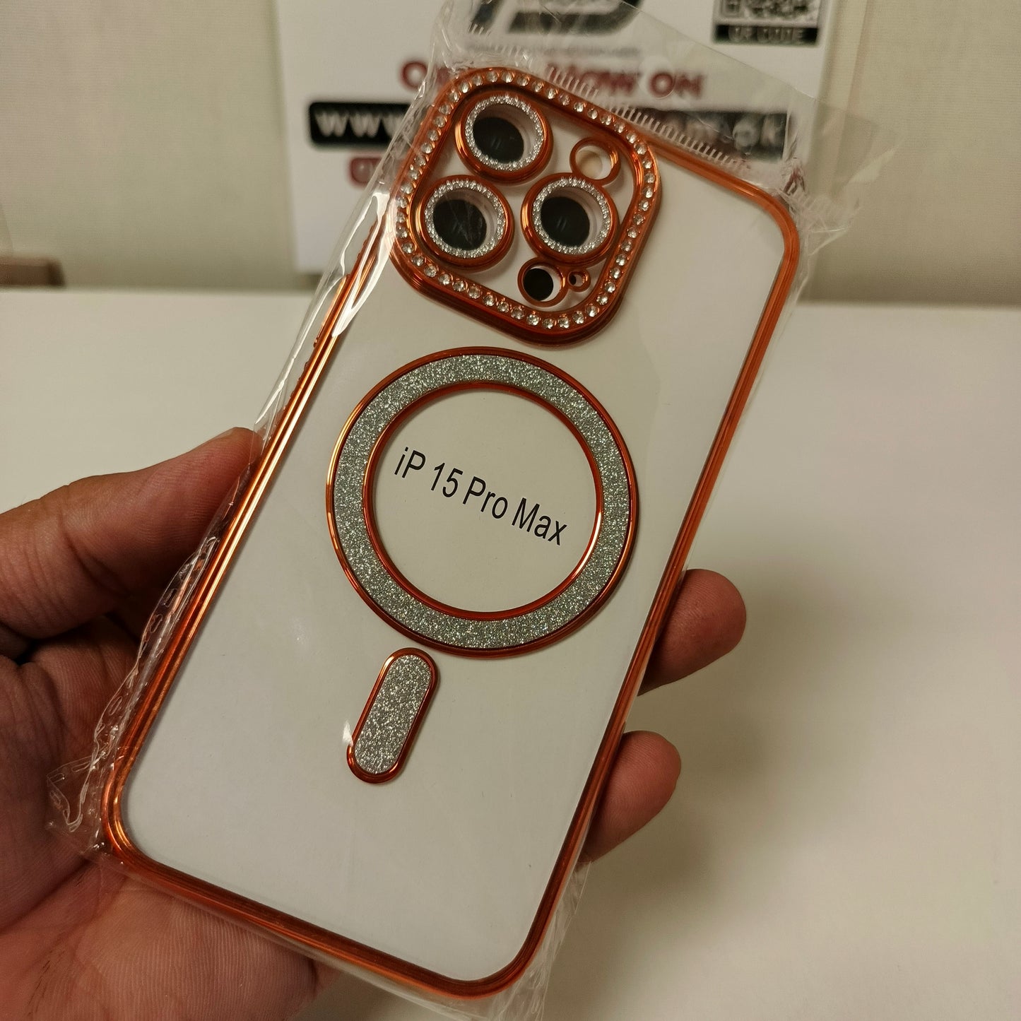 Iphone 15-16-17 Pro Max Cover Rose Gold, 271750