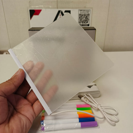 DIY Acrylic Luminescent Lamp Hand Writing Small Size, 5990