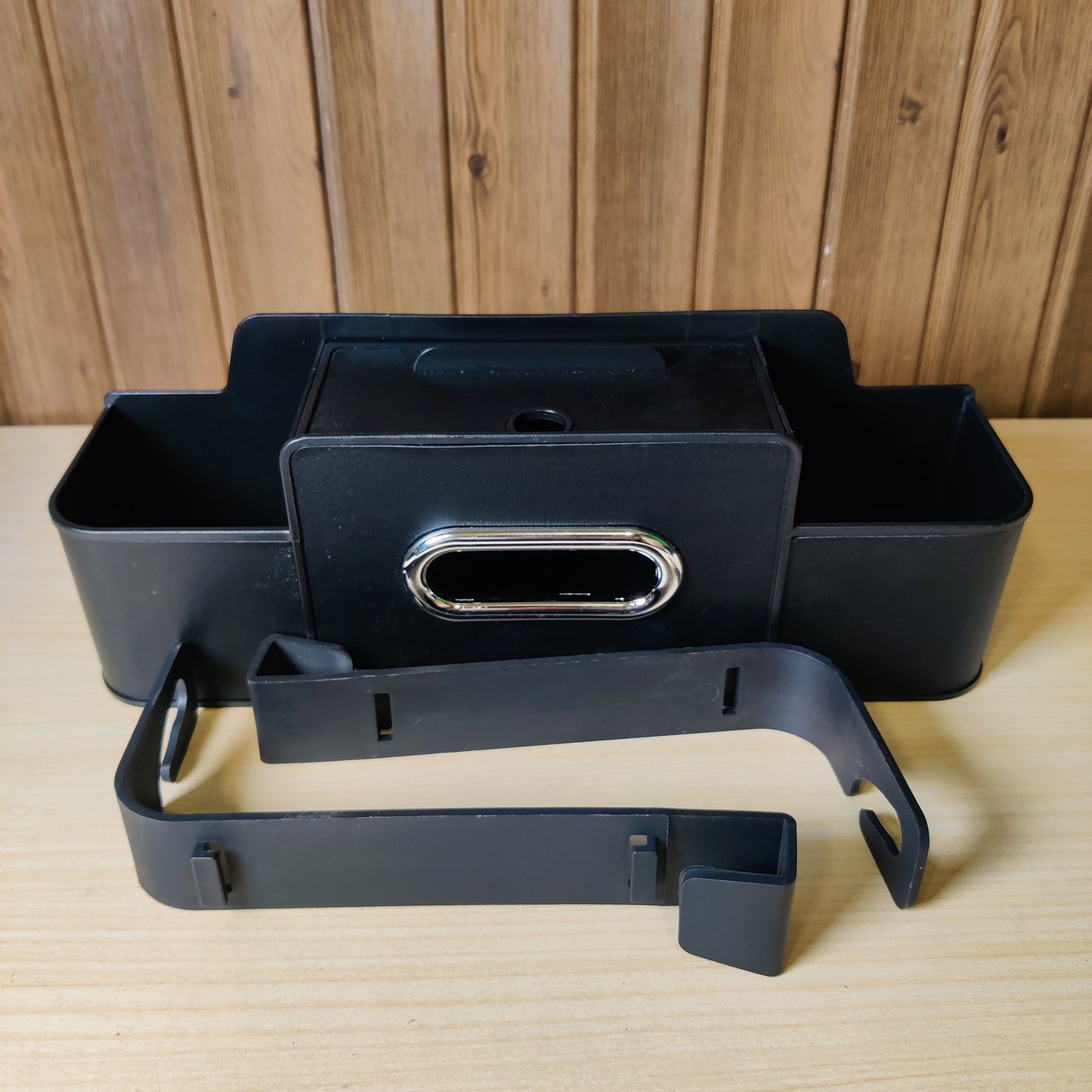 Multifunctional Car Armrest Storage Box & Tissue Holder
