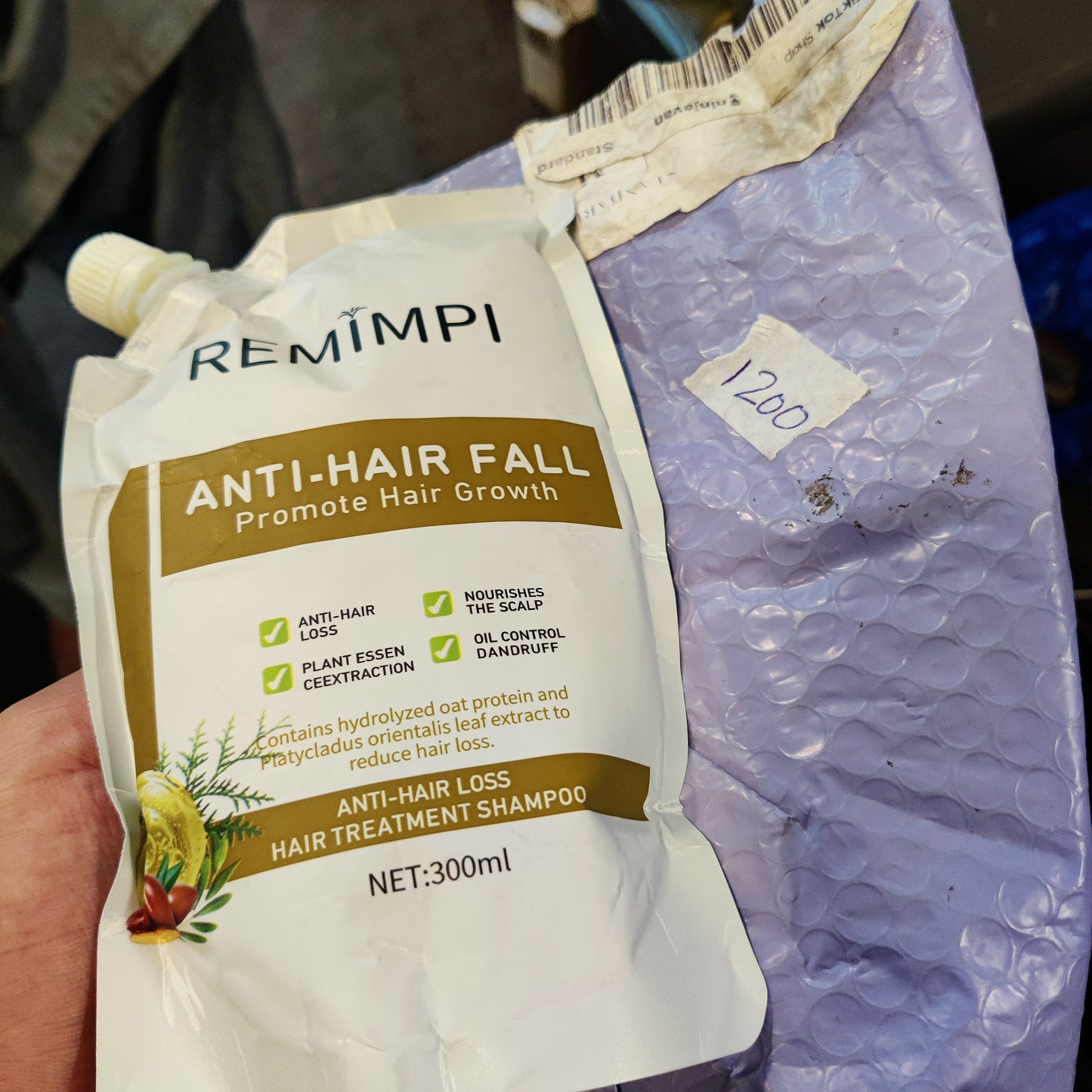 REMIMPI Anti-Hair Loss & Growth Treatment Shampoo 300ml