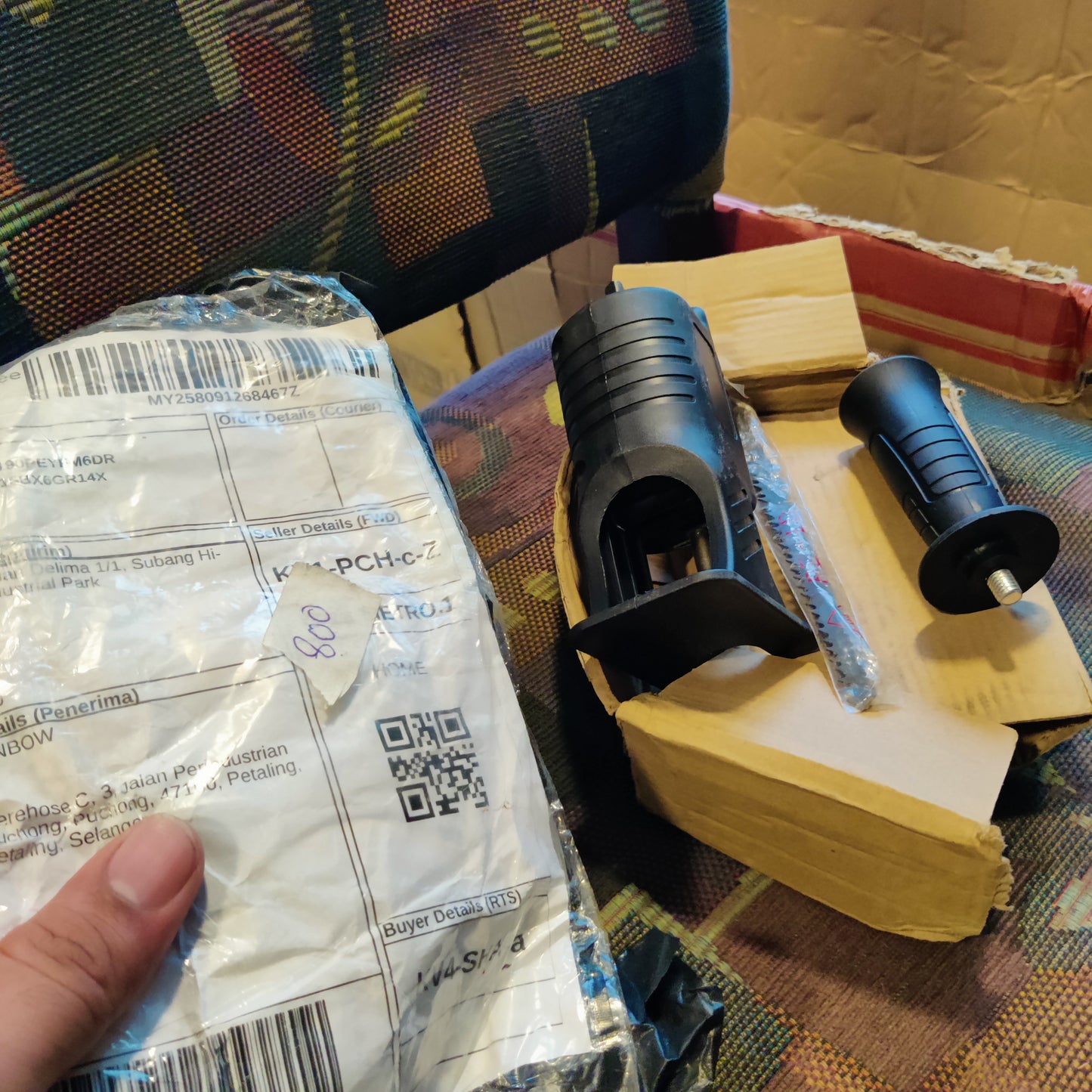 Electric Drill to Reciprocating Saw Attachment Kit