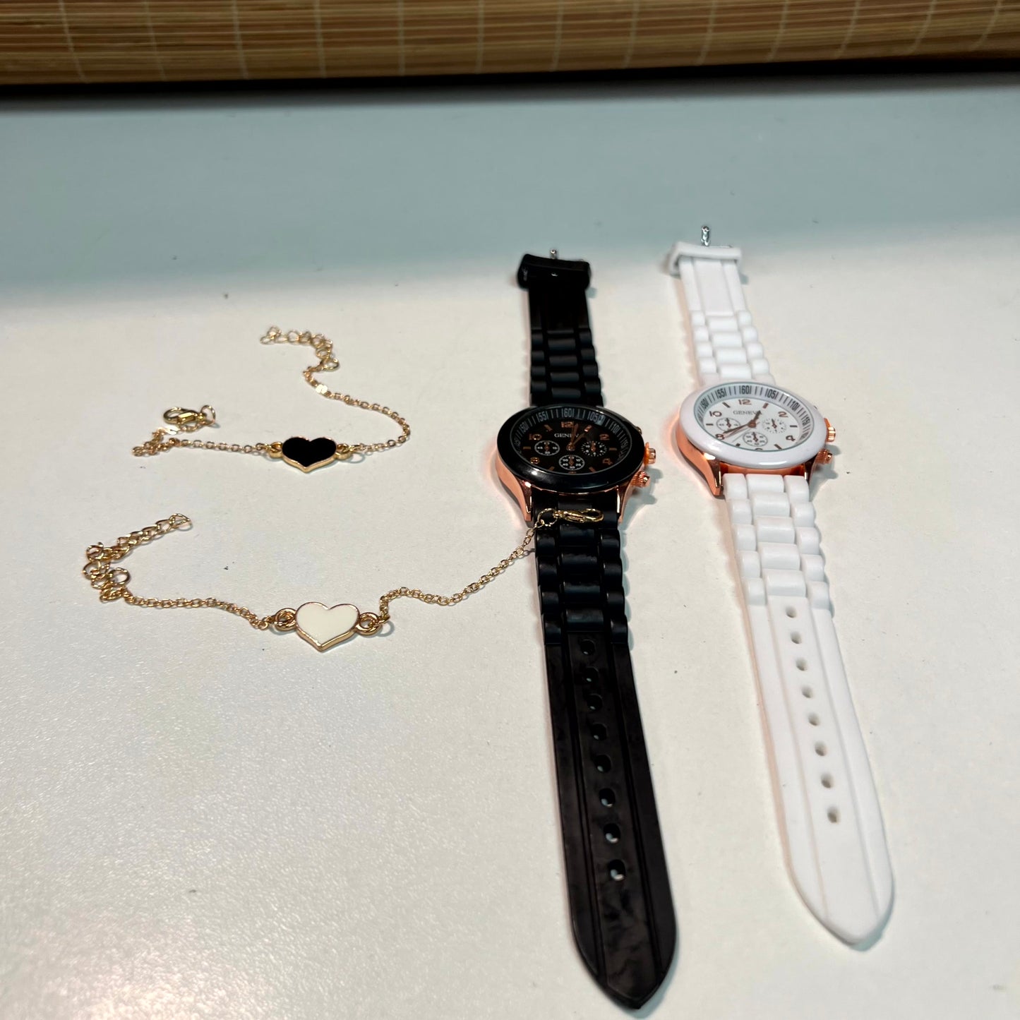 Watch With MAtching Bracelet