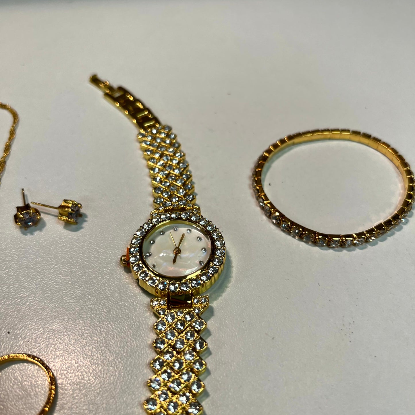 Watch with Jewellery Set