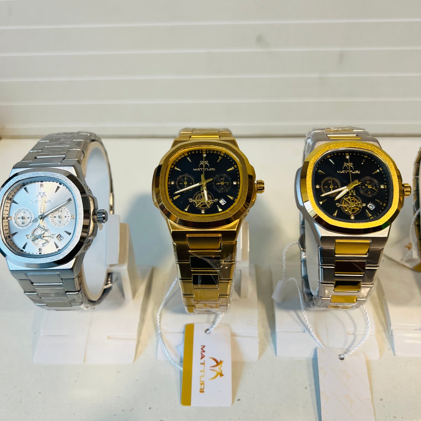 Men's Watch chronograph working Stainless Steel high quality 32750