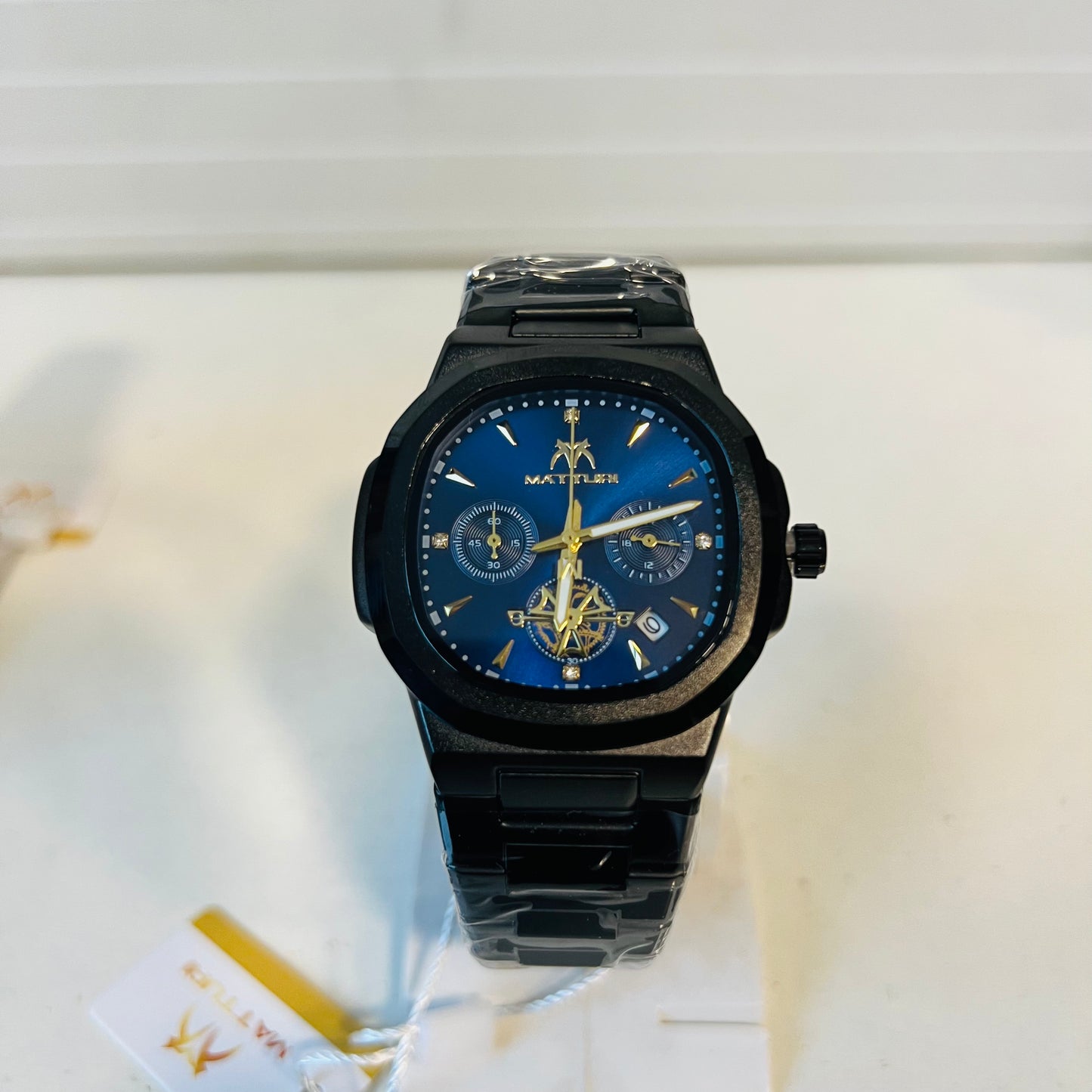 Men's Watch chronograph working Stainless Steel high quality 32750