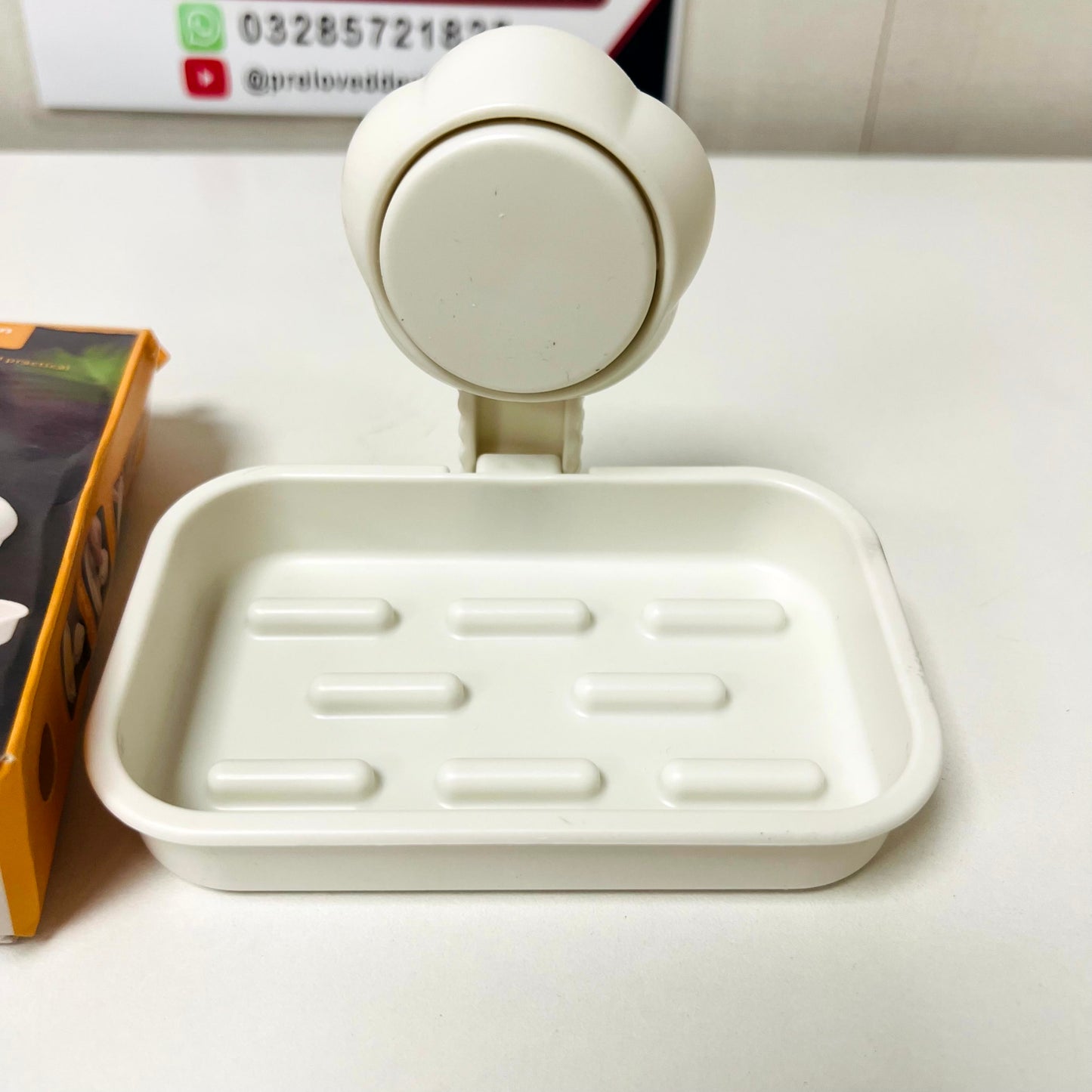 Vacuum Suction Cup Soap Box, 121550