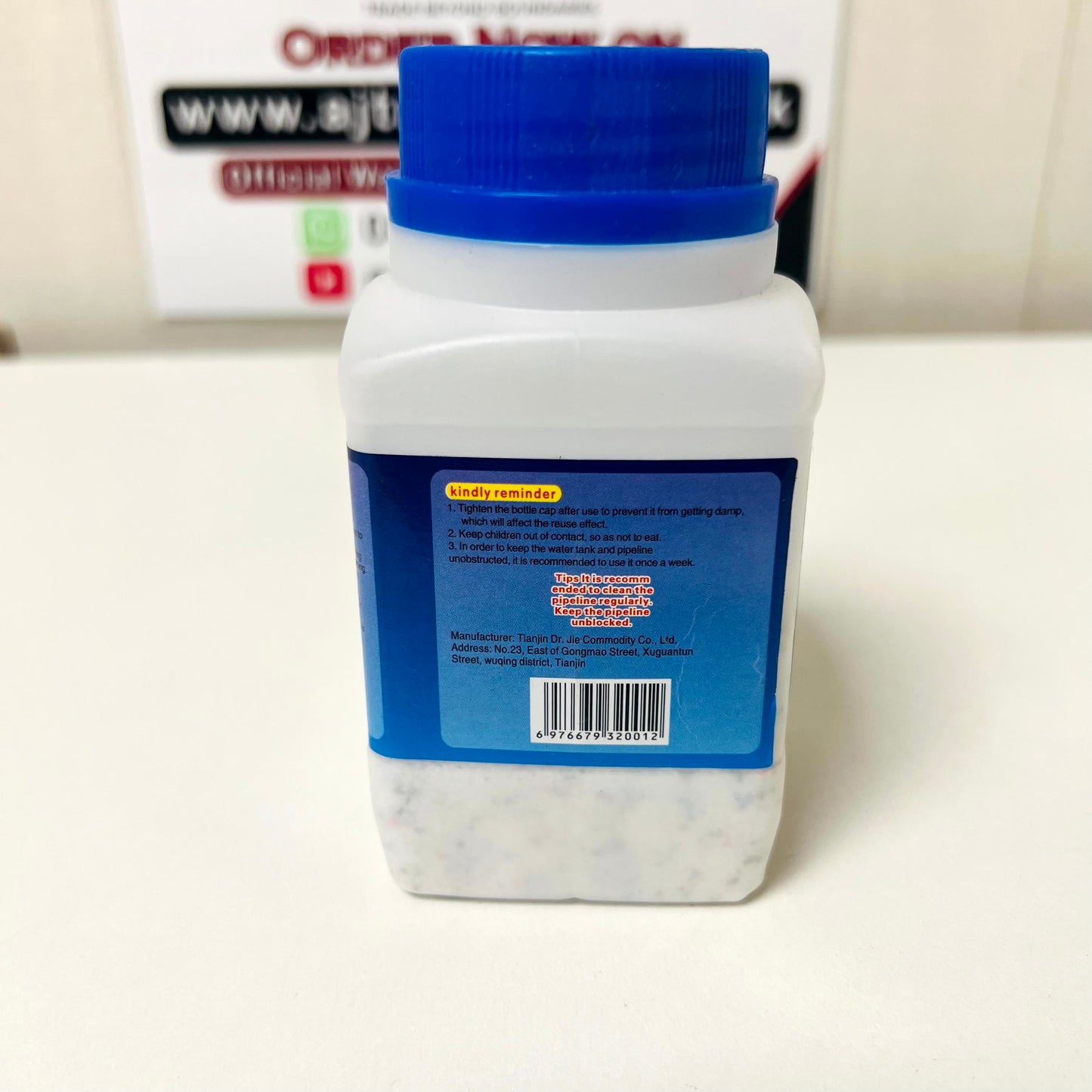 Sink Drain Pipeline Cleaner Agent Easy Drain Powerful Opener, 61280