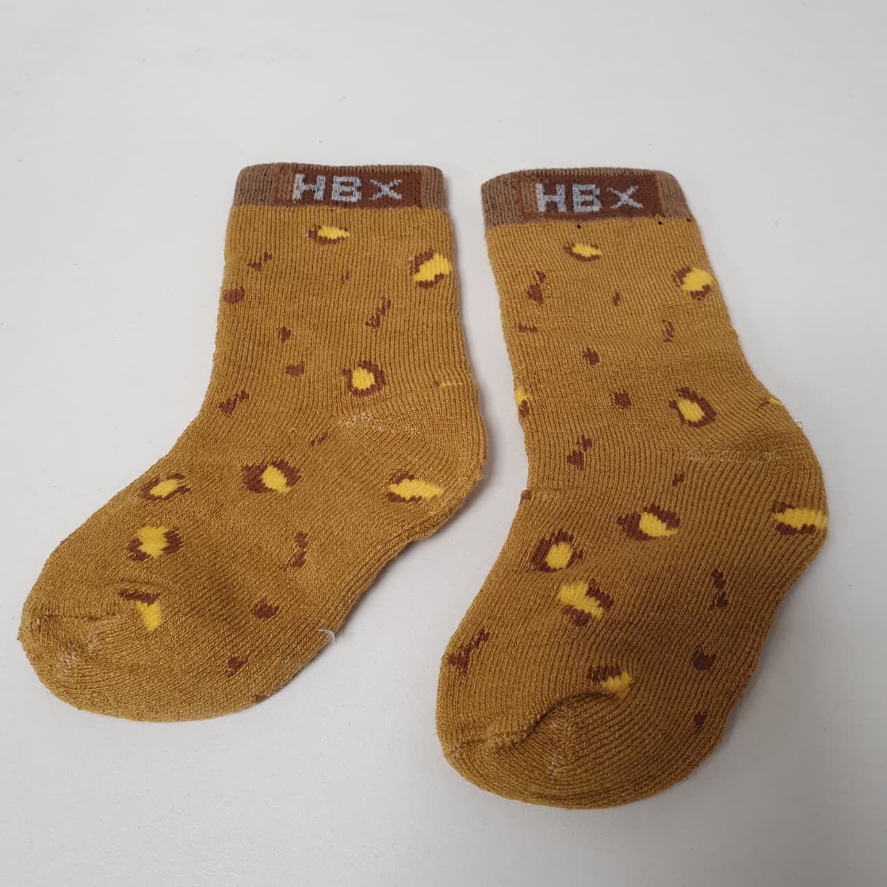 Kids Sock Brown 3 to 5 yrs, Pack of 2 Pairs