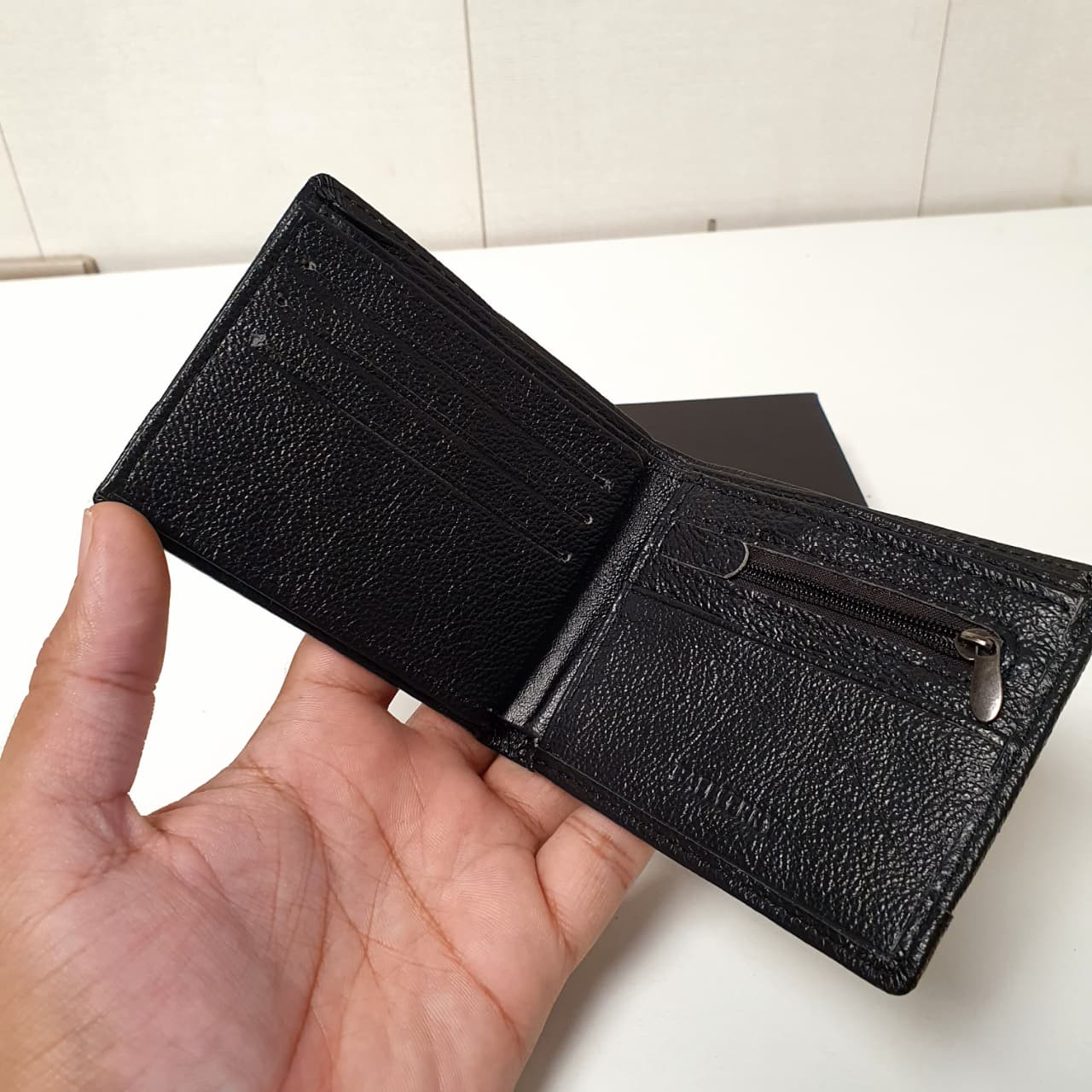 Men's Leather Wallet Black