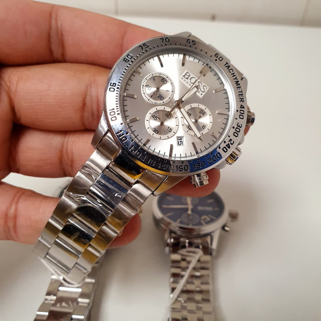 Boss Stainless Steel High Quality Watch, 13450