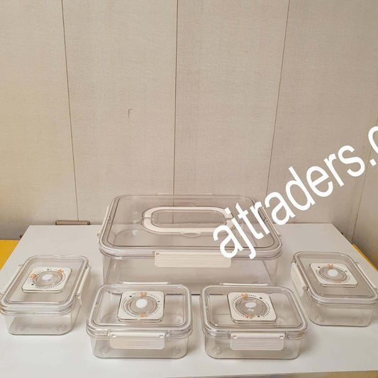 Acrylic Food Storage Box Set , 112950