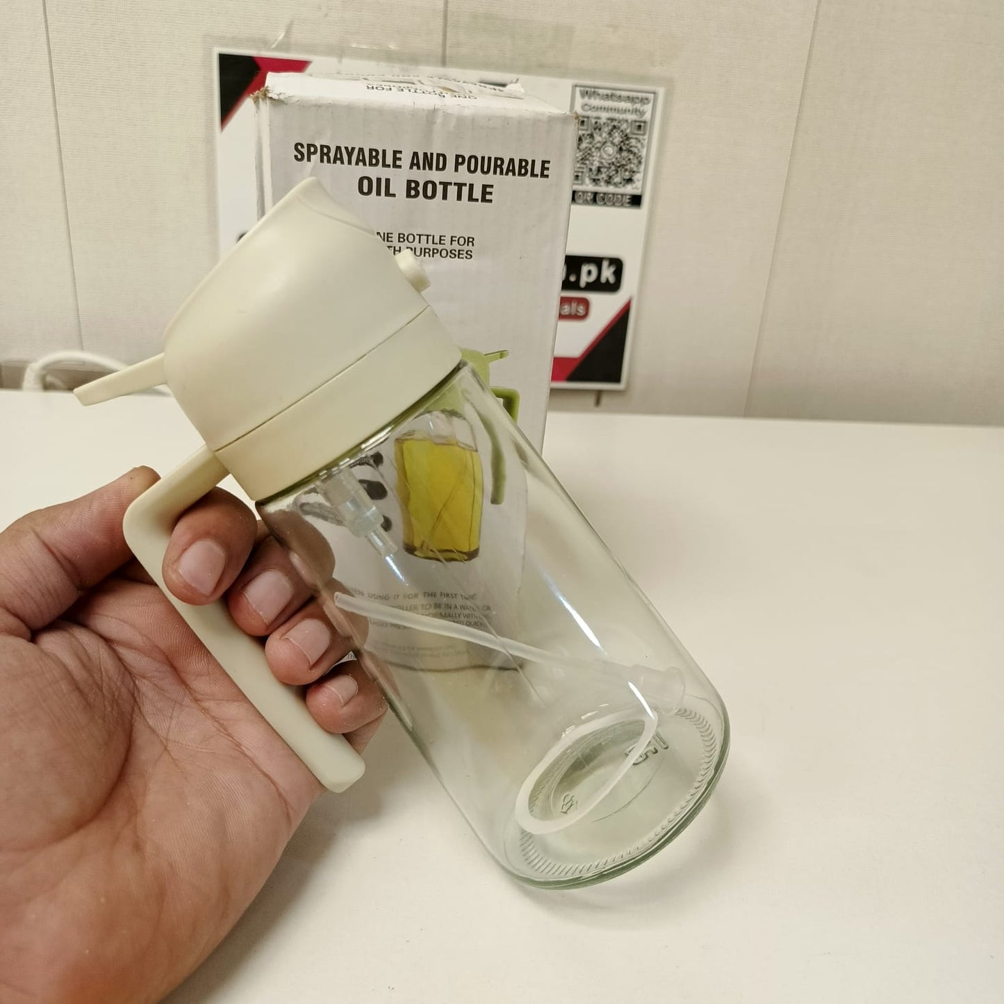 Spray and Pourable Oil Bottle, 121550