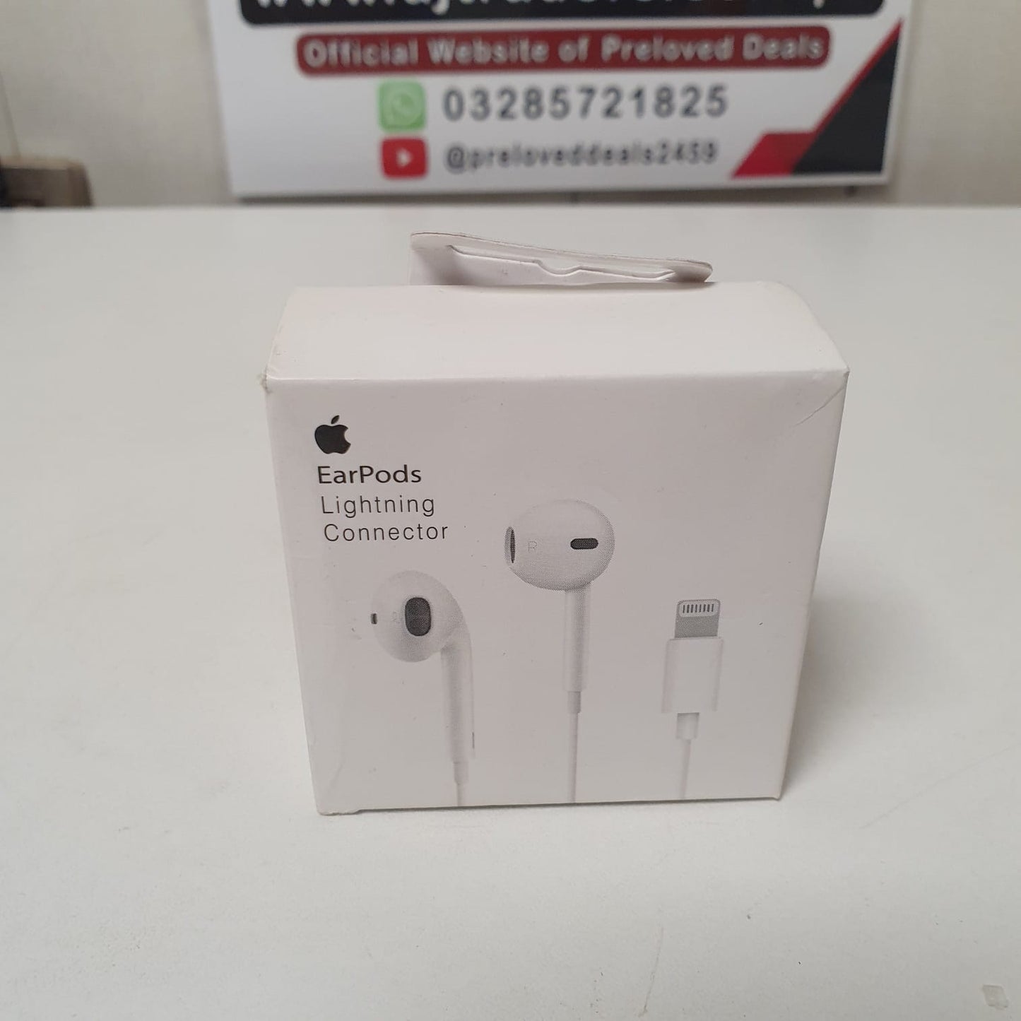 Apple Cable Lightning Connector Ear Phone, 22350
