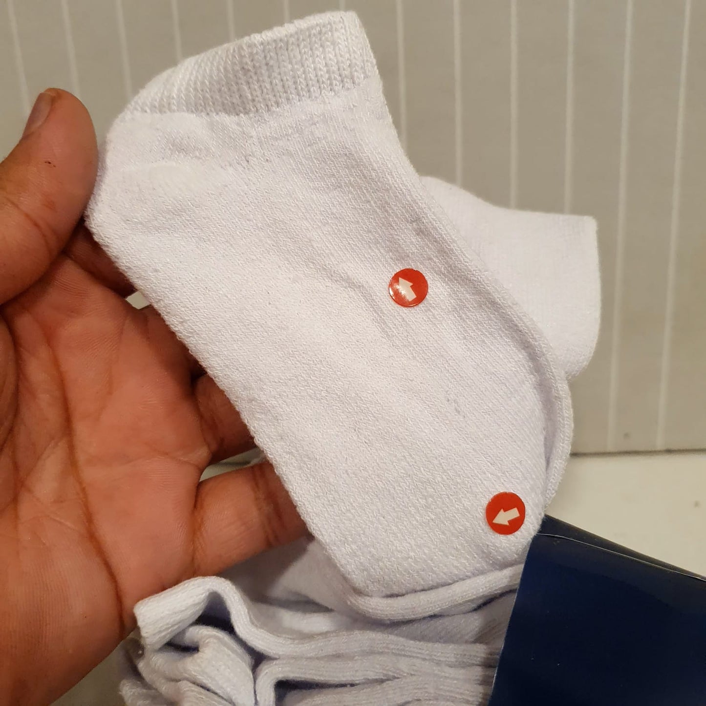 Pack of 6 Socks Pairs White for Childrens 242800