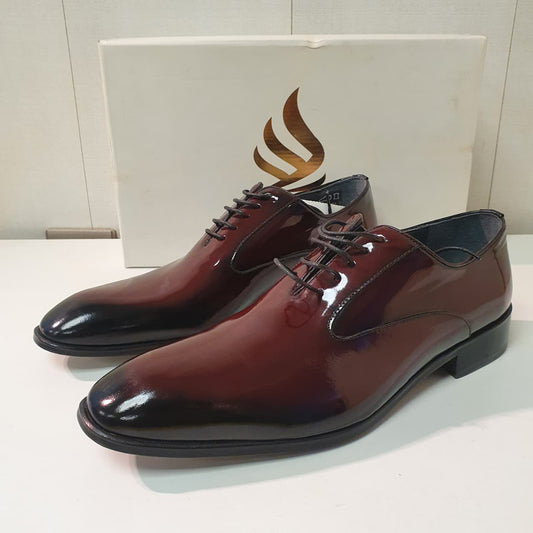 Hand Made Turkish Shoes by Sepals Maroon Black Art # 0043