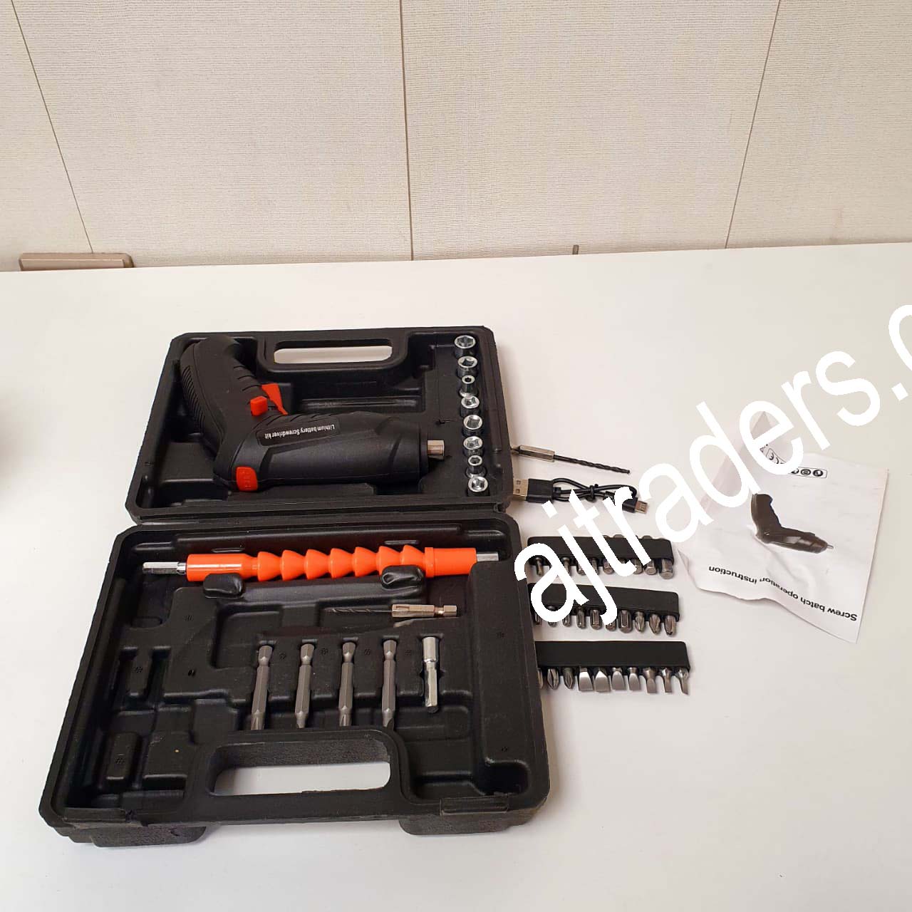 Toolkit Set Rechargeable Screwdriver, 62000