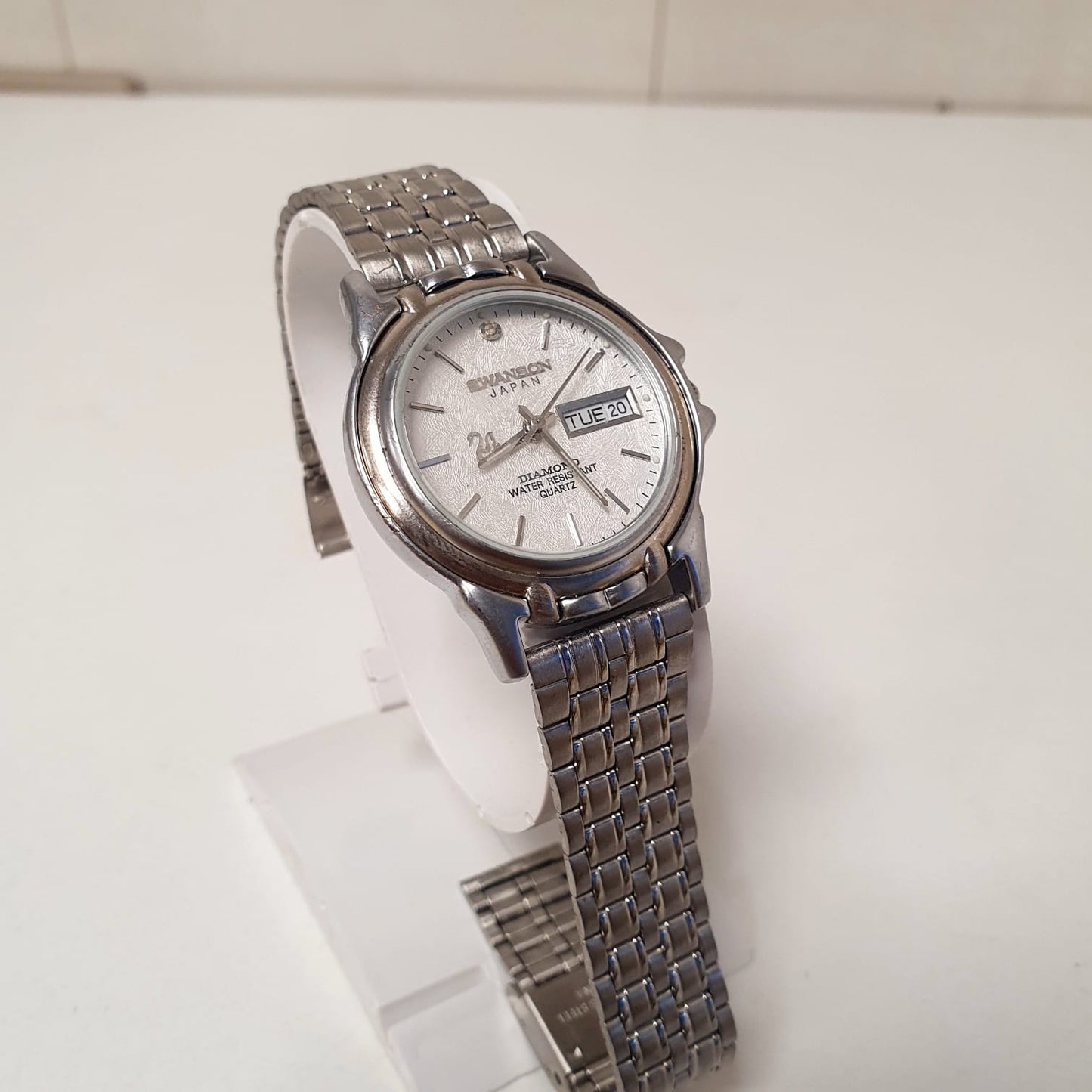 Swanson Japan Diamond Quartz Watch Art # 9