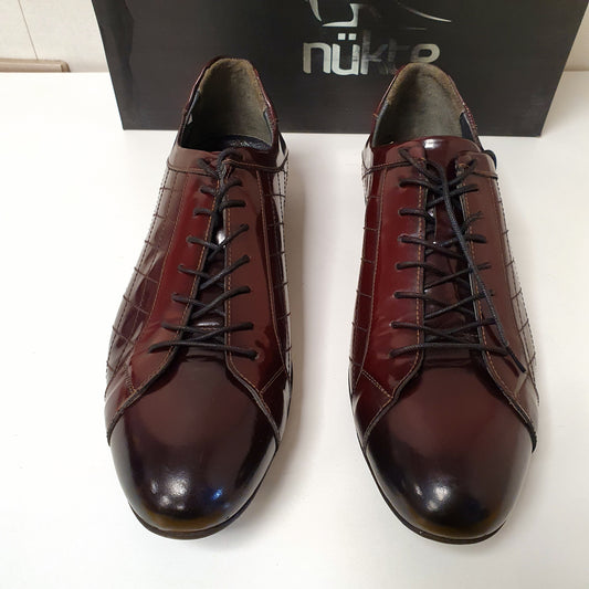 Hand Made Shoes by Sepals Turkish Maroon Art # 54 , 132950