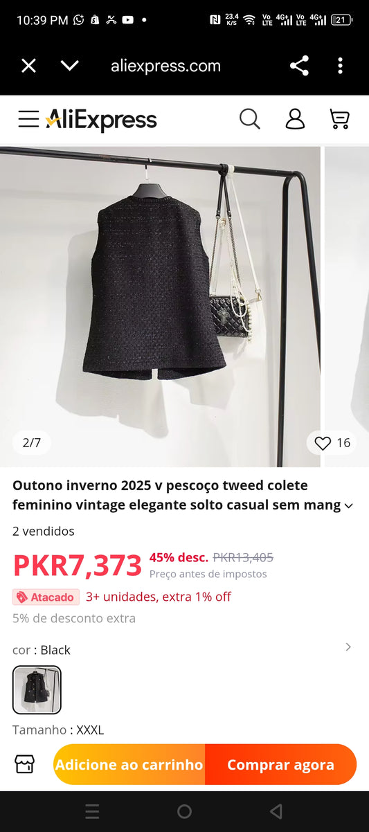 Fashion ladies large size high quality coat