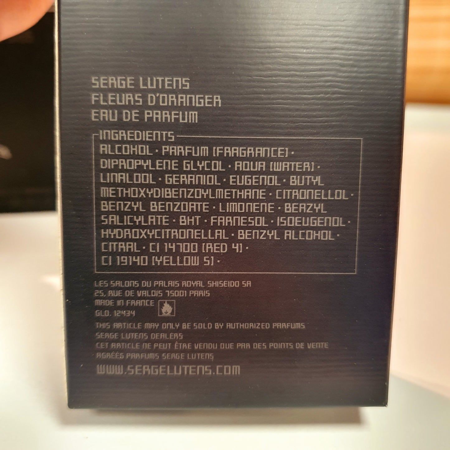Serge Lutens Fleurs Limited Edition 50ml Original Perfume Made in Francehi