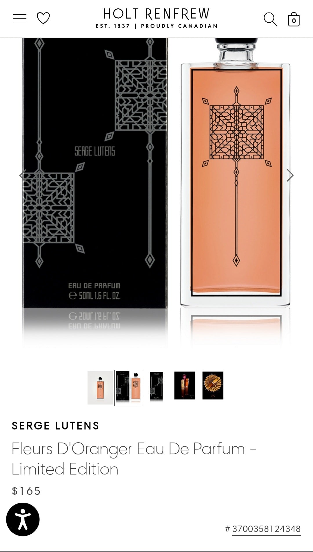 Serge Lutens Fleurs Limited Edition 50ml Original Perfume Made in Francehi