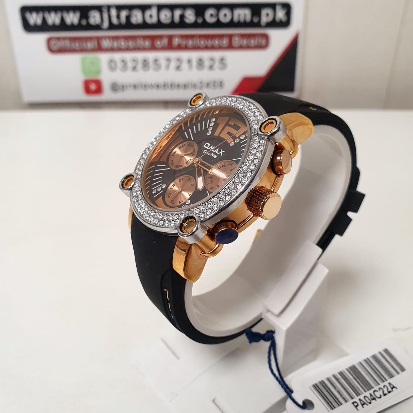 Omax Cosmo Graph quartz chronograph Watch, 30123