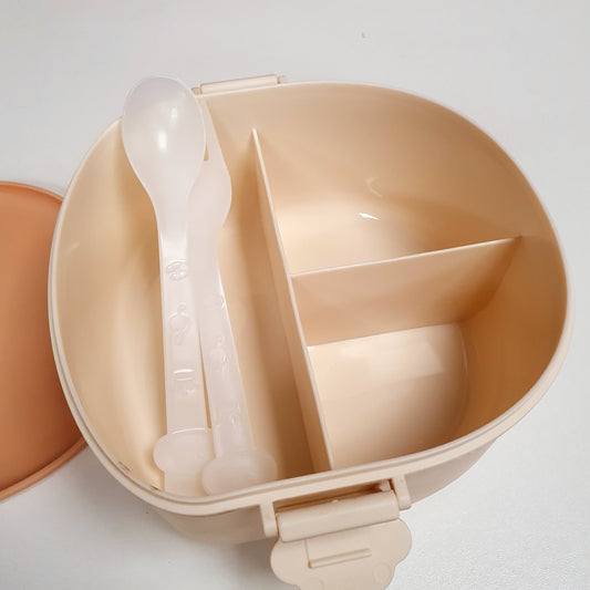 Lunch box hamburger style