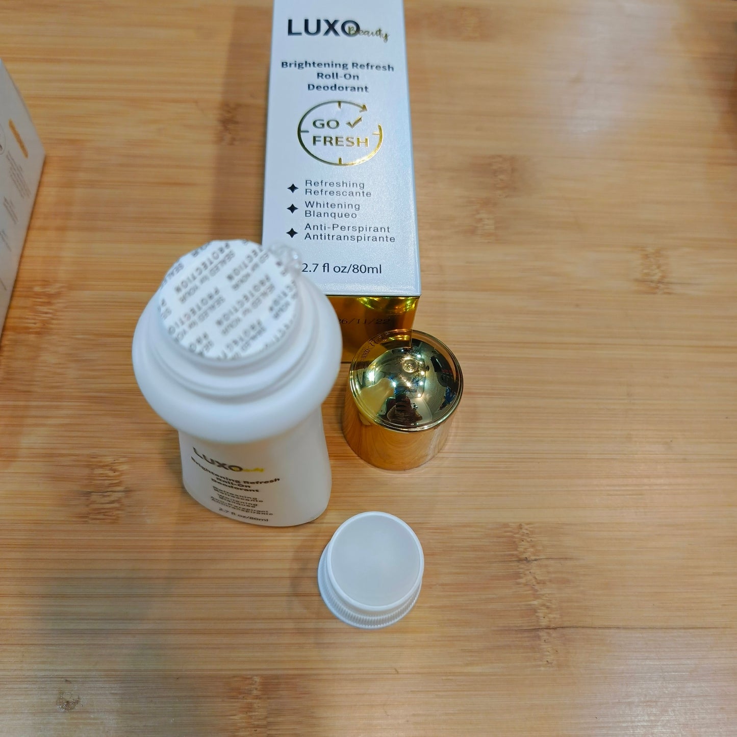 UK imported luxo beauty roll on deodorant