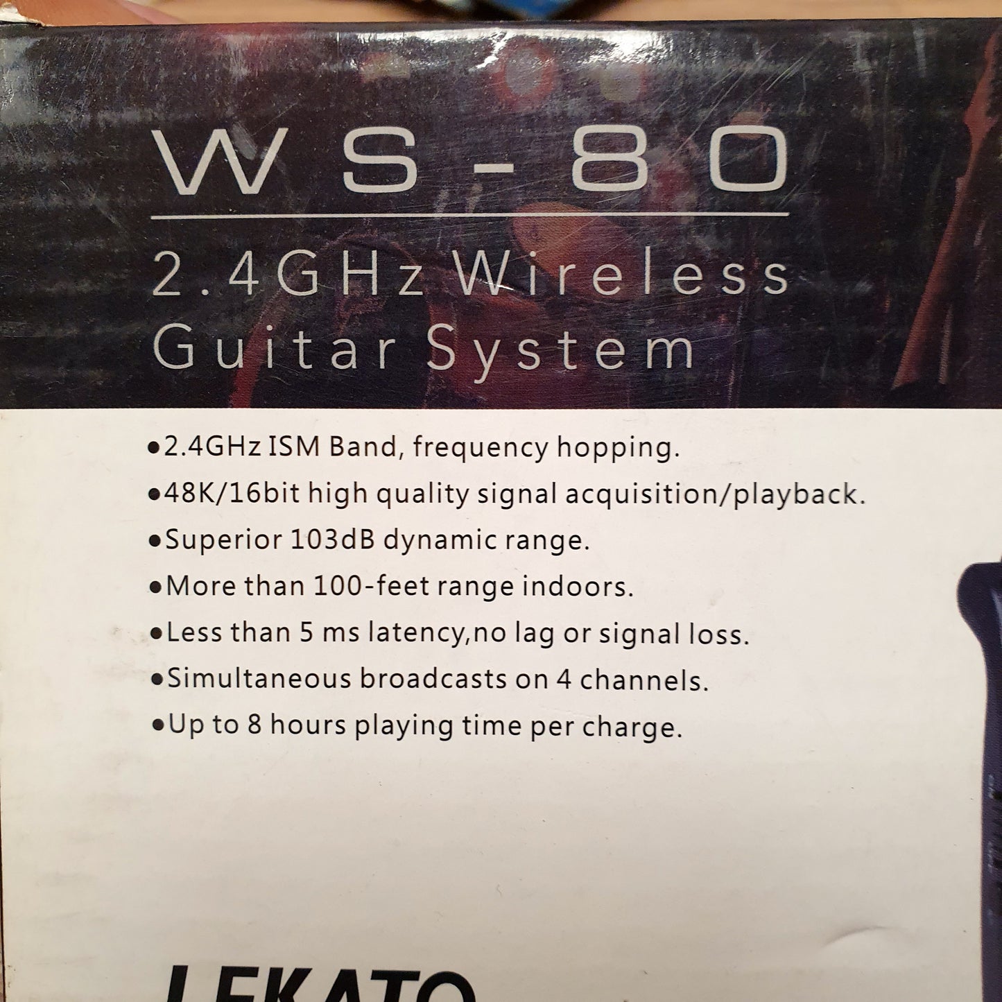 Wireless Guitar Audio Transmitter Receiver