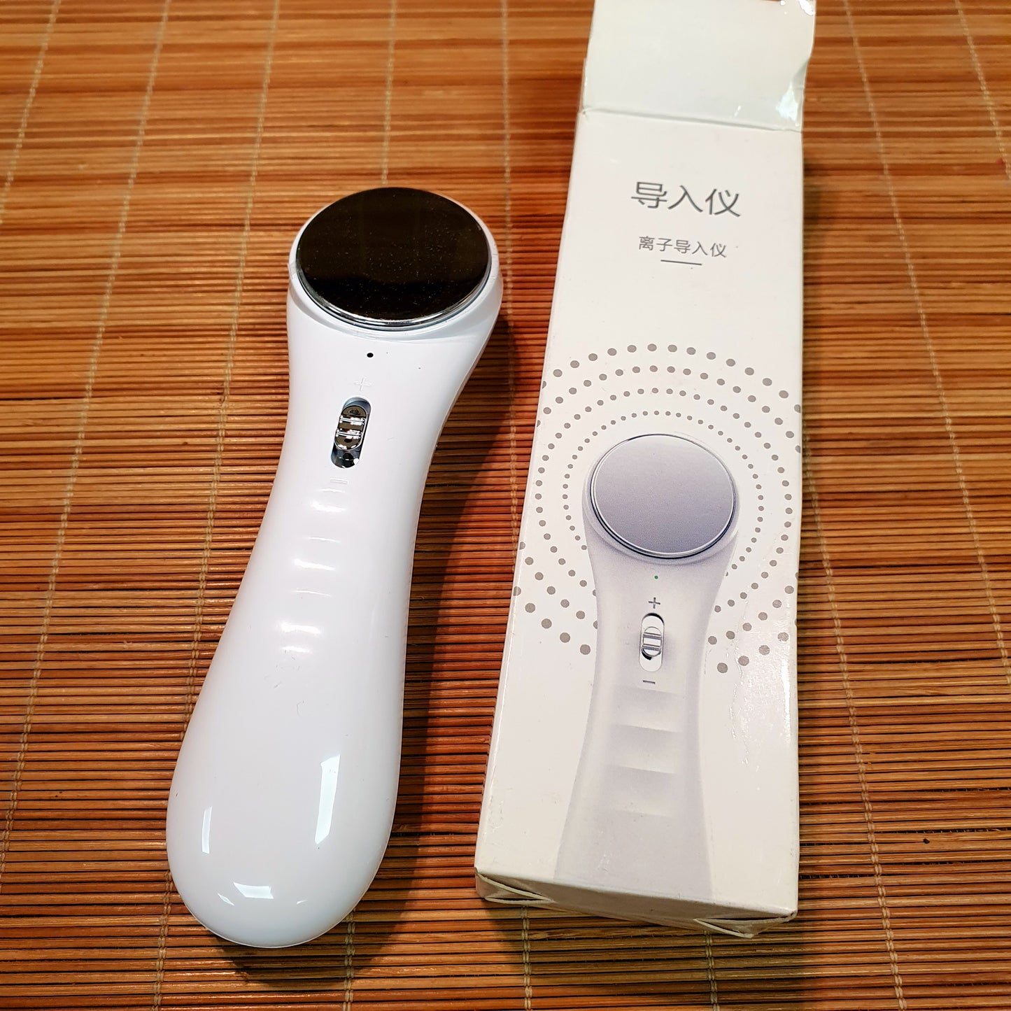 Ultrasonic anti aging ion fascial massager firming Skin care