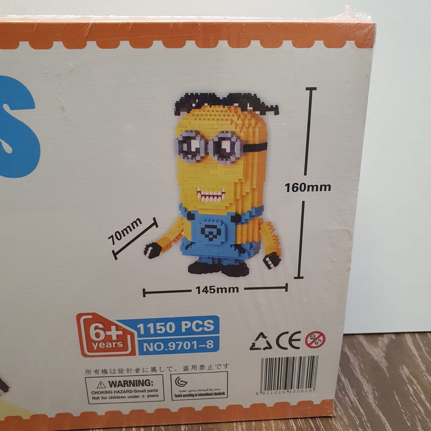 3d puzzle blocks Minion 1150 Pcs