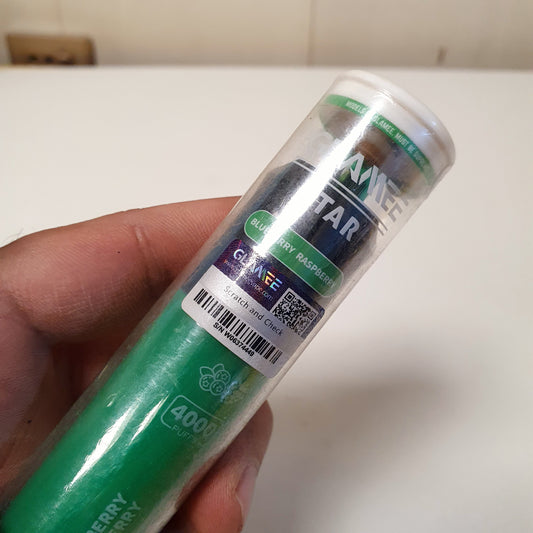 4000 Puff Vape Pod blueberry raspberry