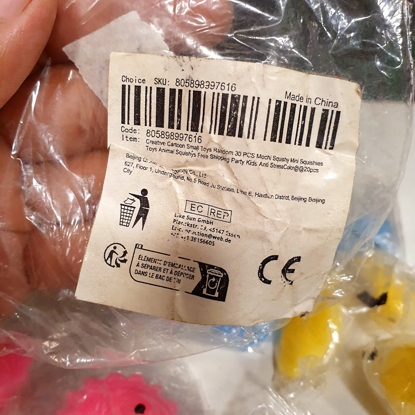 Small Squishy Toys Pack