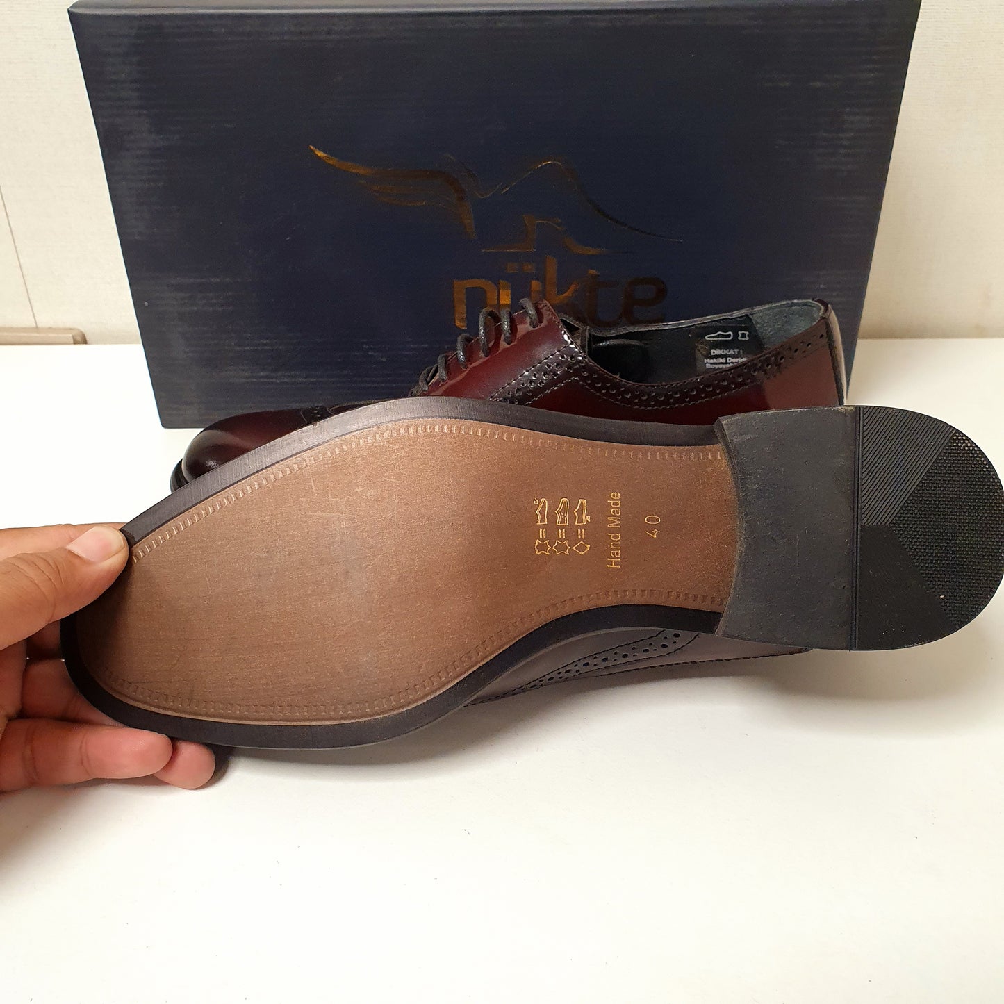 Vintage Antique Style Hand Made Shoes Maroon Black art # 76, 12950