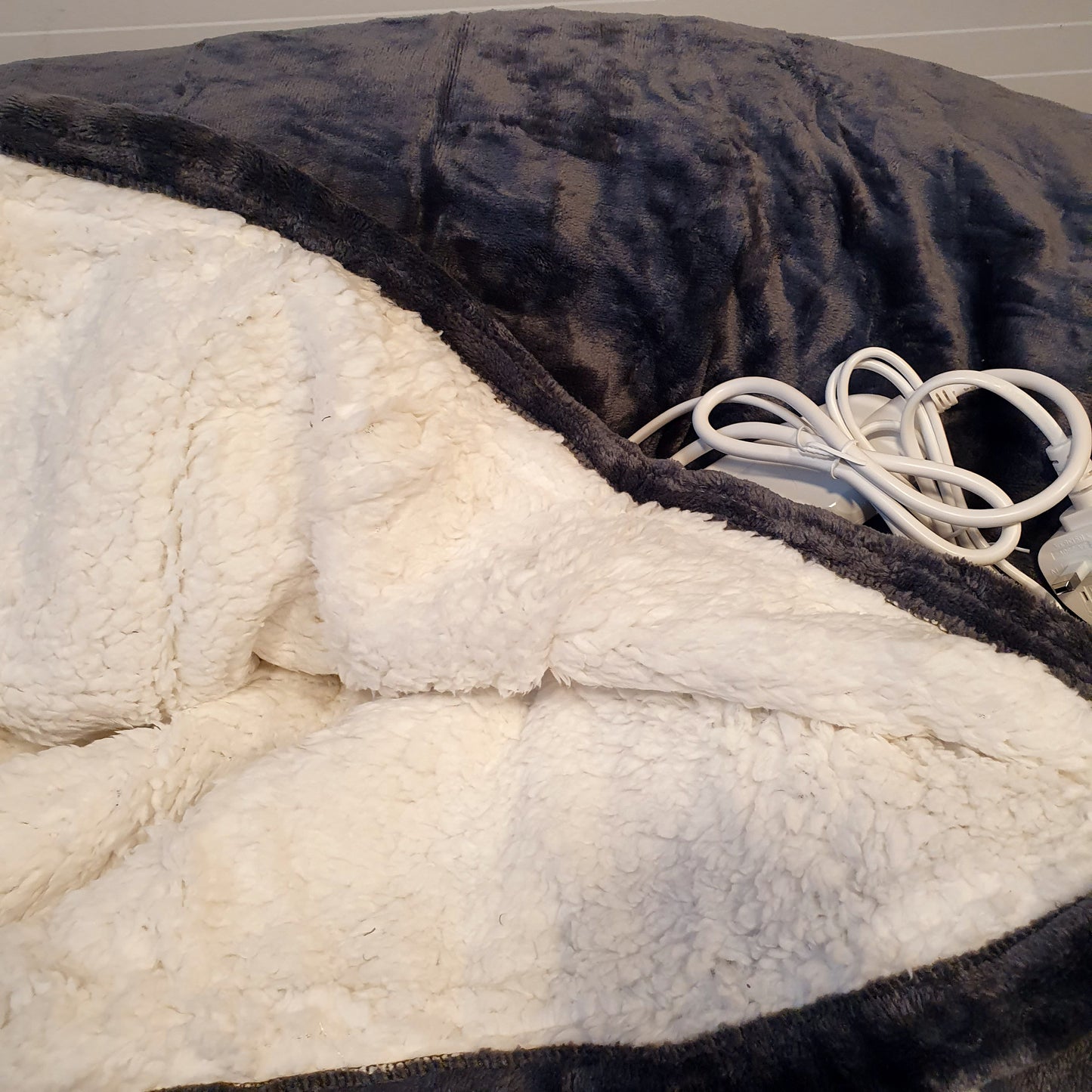 Electric Heating Blanket Fast Heating Flannel Blankets Temperature Adjustable Washable