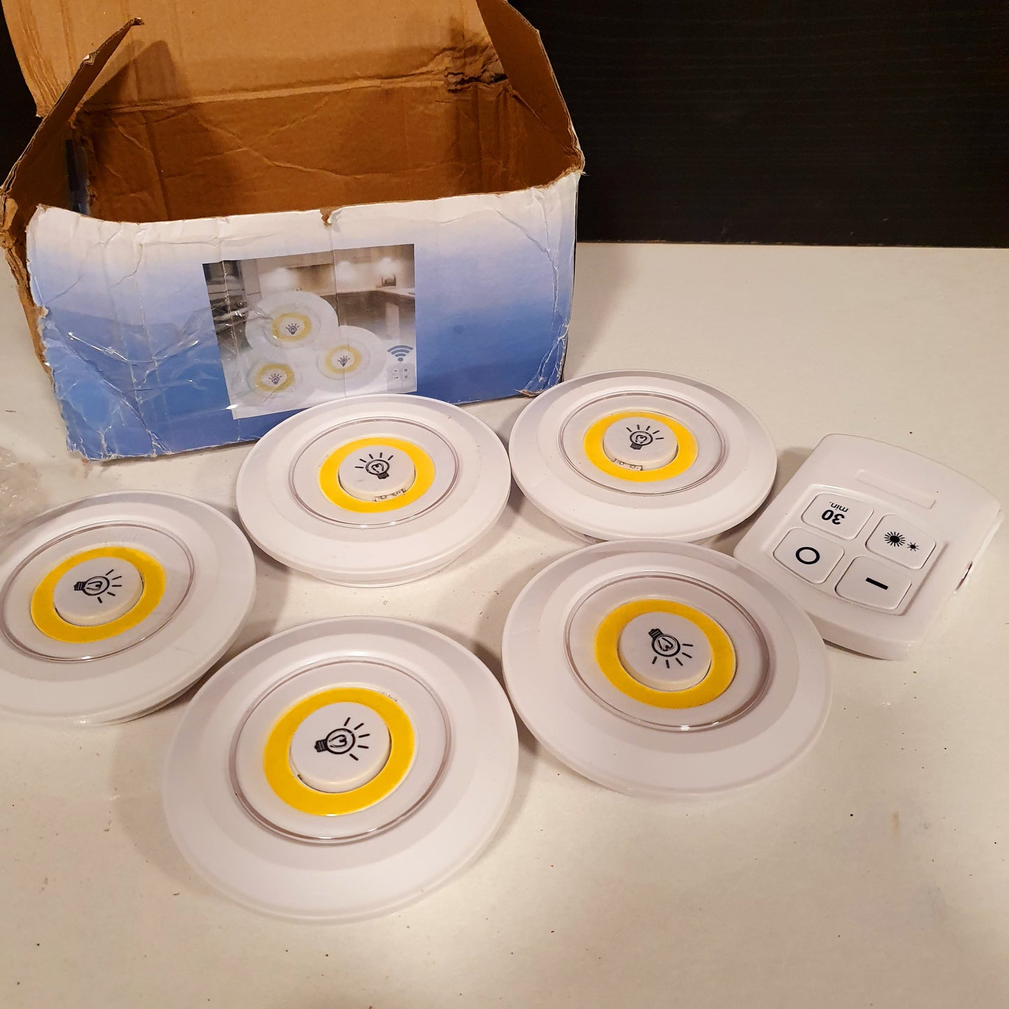 5 pcs Light Set With Remote