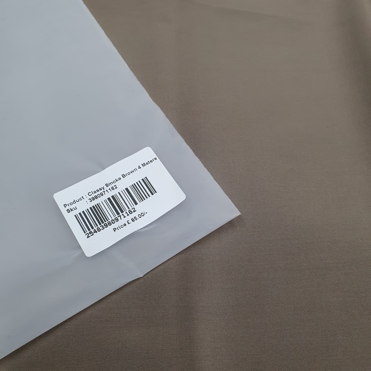 Classy Smoke Brown Mens Shalwar Kameez Suit 4 Meters Suit , 23950