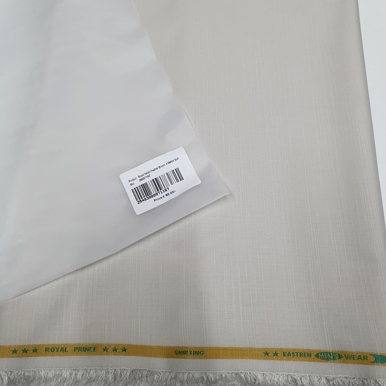 Royal Italian Feather Brown Shalwar Kameez Suit 4 Meters Suit , 53950