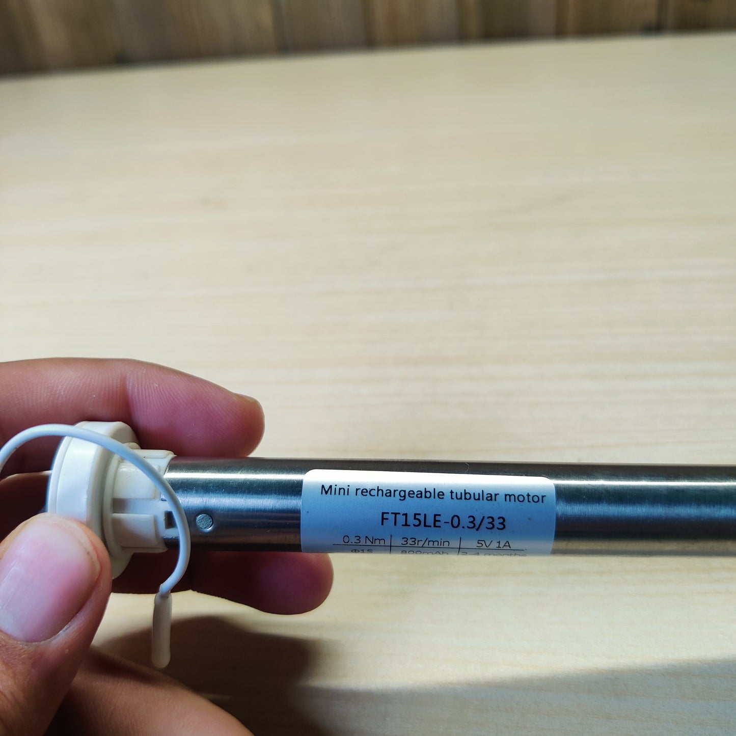 Mini Rechargeable Tubular Motor FT15LE-0.3/33
