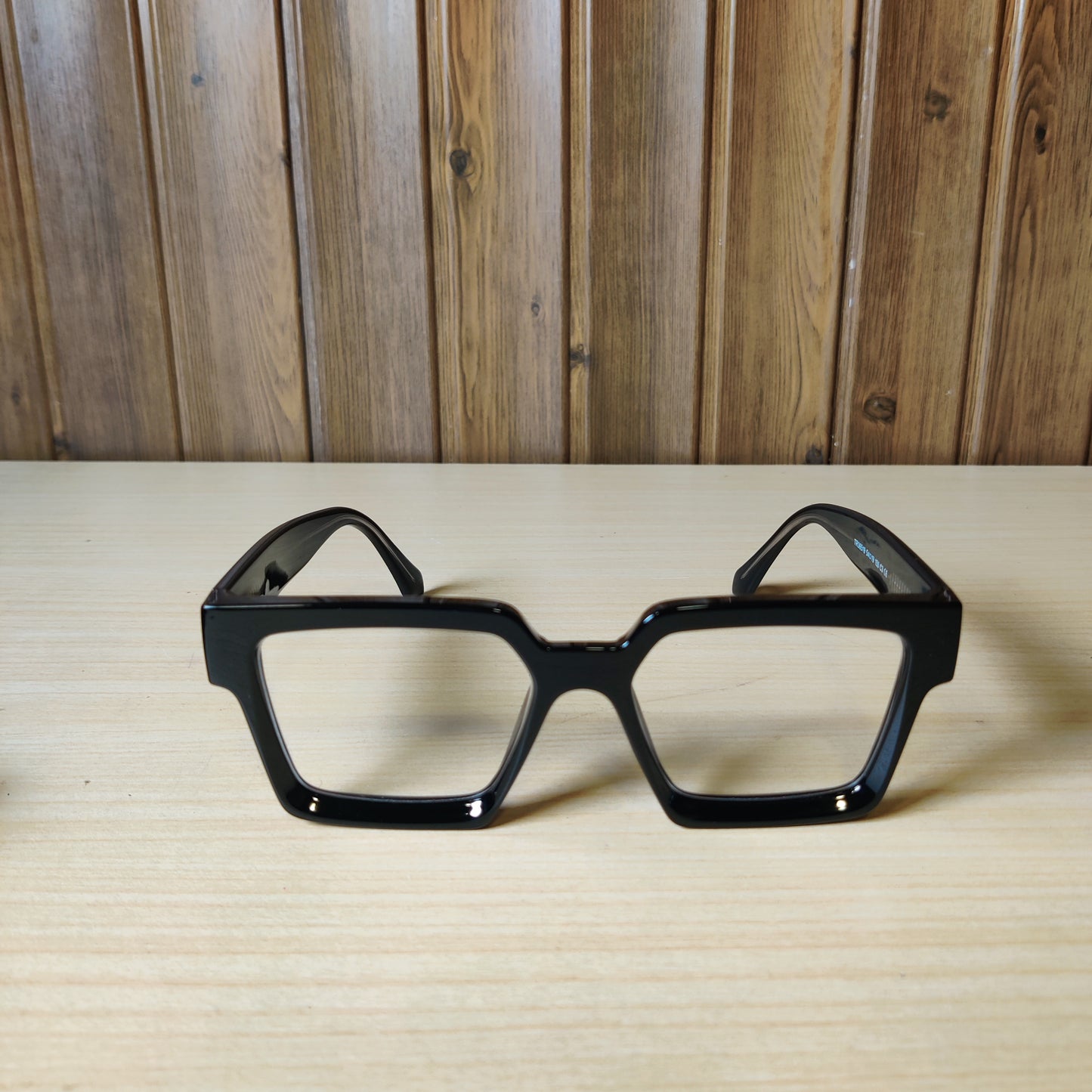 Black Thick Square Frame Eyeglasses