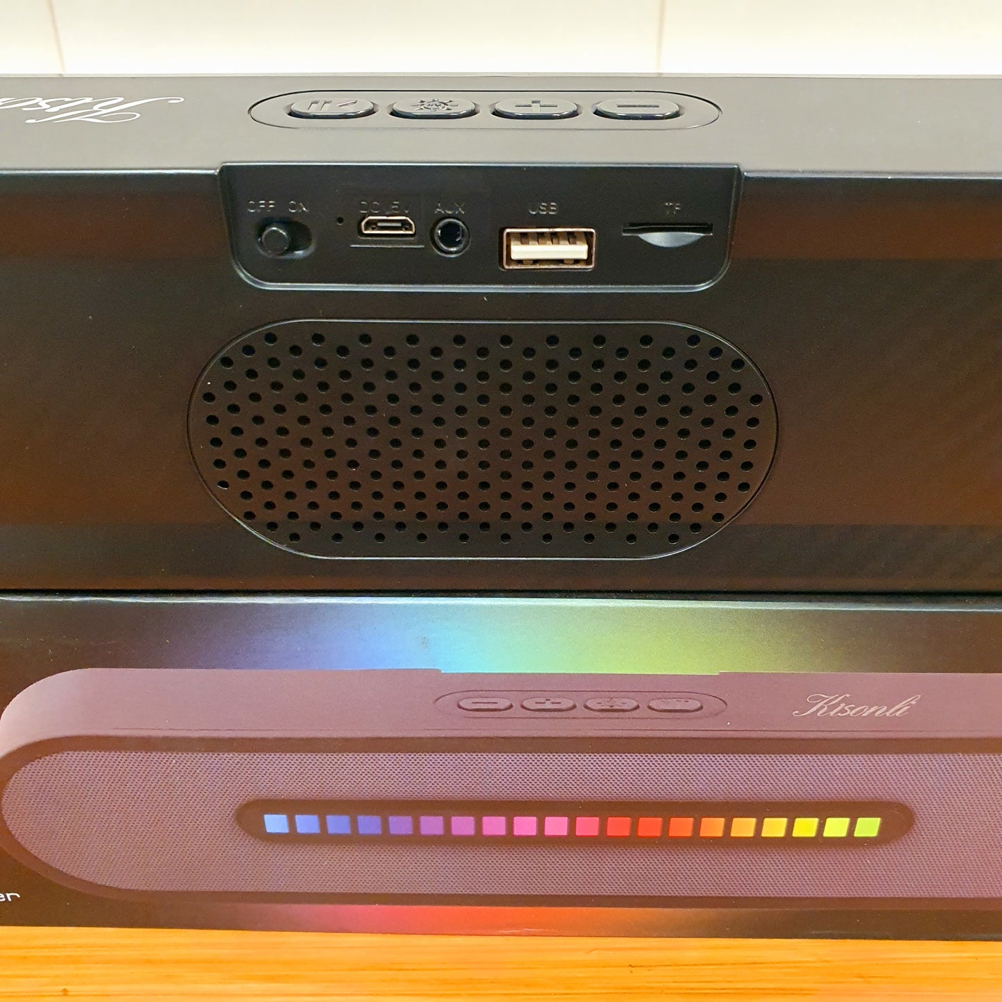 Soundbar Music RGB Bluetooth Speaker System 7 Lighting Modes